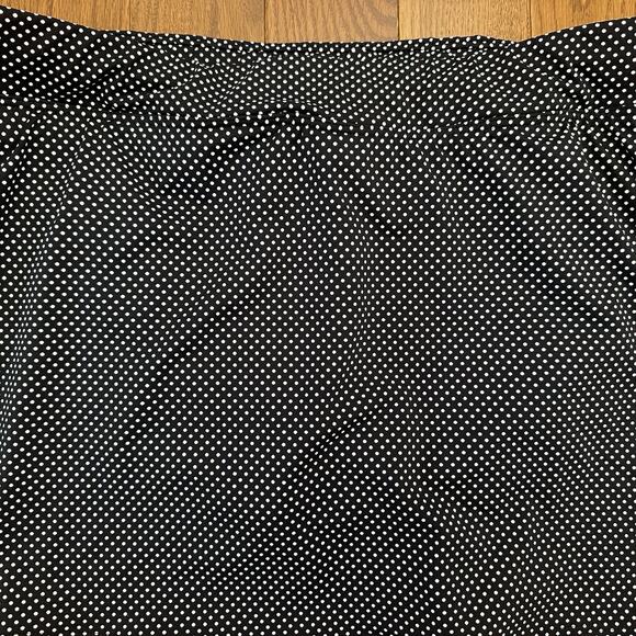 Lands End Navy Polka Dot Swim Skirt Swim Bottom Women’s Size 18 - Picture 2 of 5